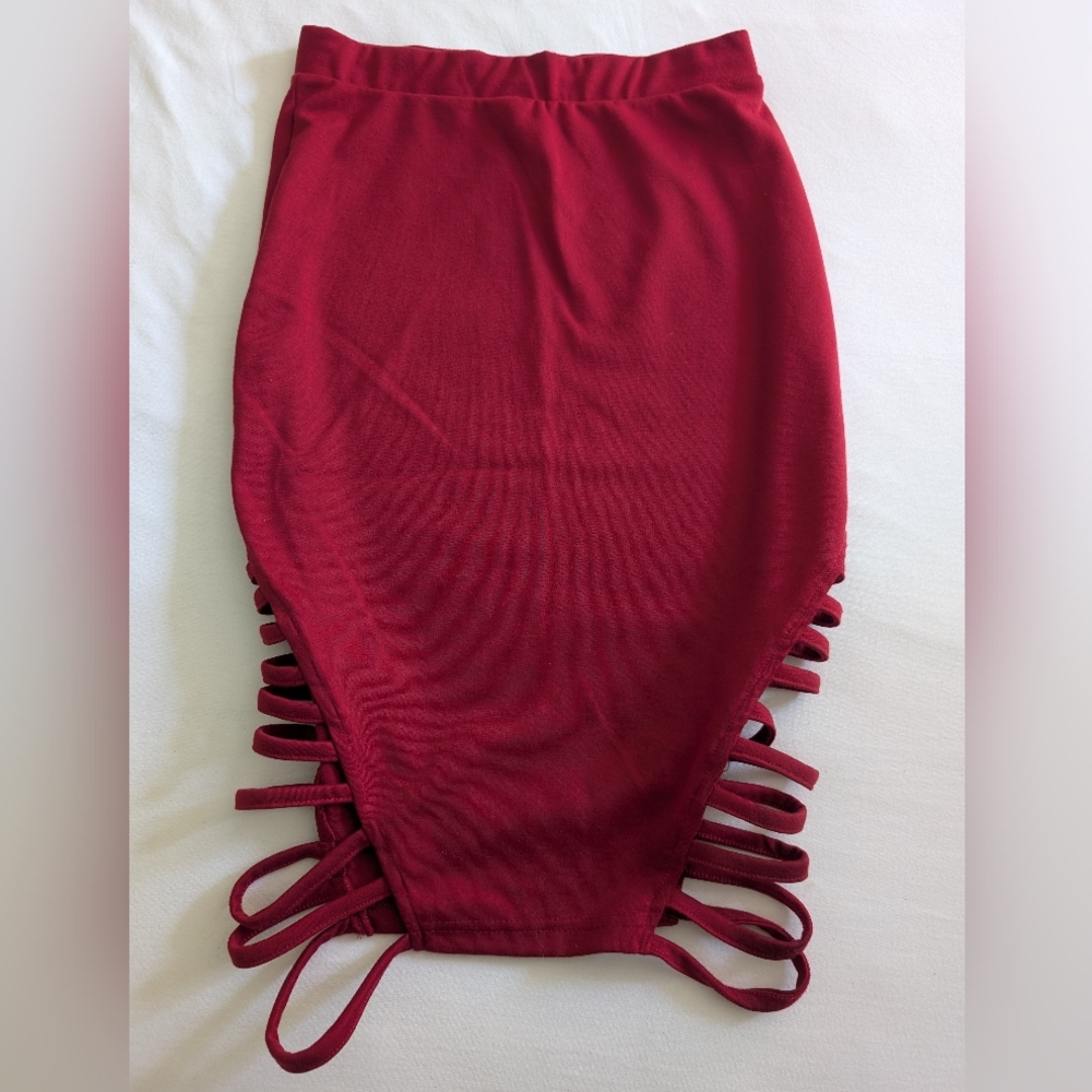 High Waisted Pencil Skirt - Picture 3 of 5